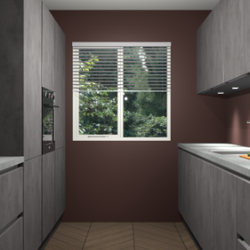 Beton Antraciet greeploze keuken Siena 101541