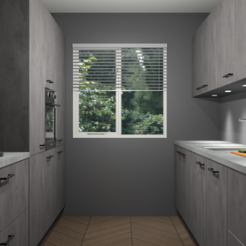 Beton Antraciet keuken Siena 101547