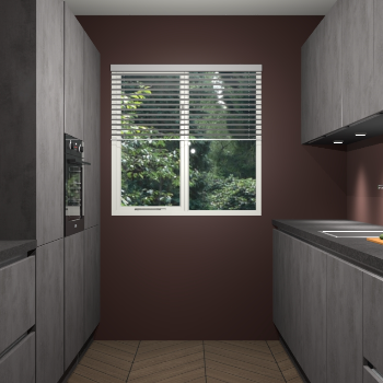 Beton Antraciet greeploze keuken Siena 101558