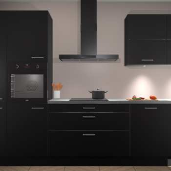 Zwarte keuken Parijs 101519