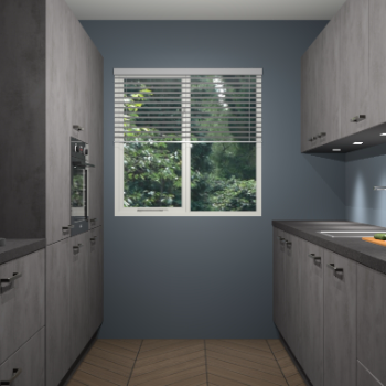 Beton Antraciet keuken Siena 101560