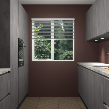 Beton Antraciet greeploze keuken Siena 101578