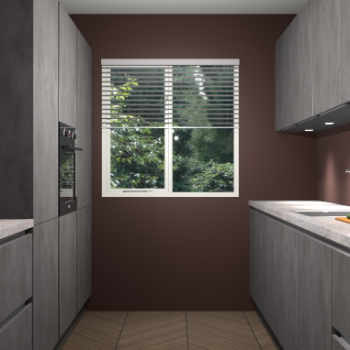 Beton Antraciet greeploze keuken Siena 101591