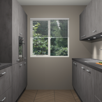 Beton Antraciet keuken Siena 101596