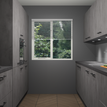 Beton Antraciet keuken Siena 101598