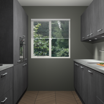 Beton Zwarte keuken Siena 102005