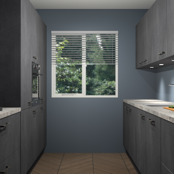 Beton Zwarte keuken Siena 102103