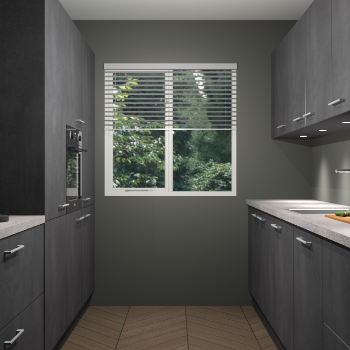 Beton Zwarte keuken Siena 102113