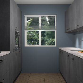 Beton Zwarte keuken Siena 102117