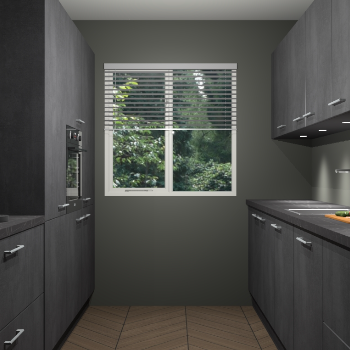 Beton Zwarte keuken Siena 102119