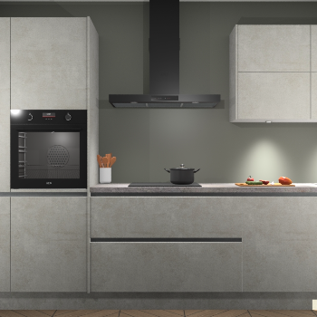 Beton Opaal greeploze keuken Parijs 101893