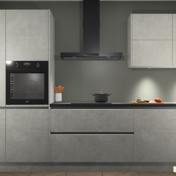 Beton Opaal greeploze keuken Parijs 101905