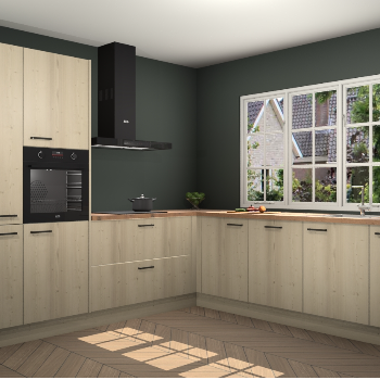 Vuren keuken Casablanca 102679