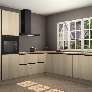 Vuren greeploze keuken Casablanca 102680