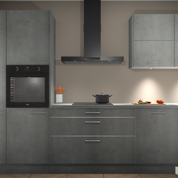 Beton Parelgrijs keuken Parijs 101983