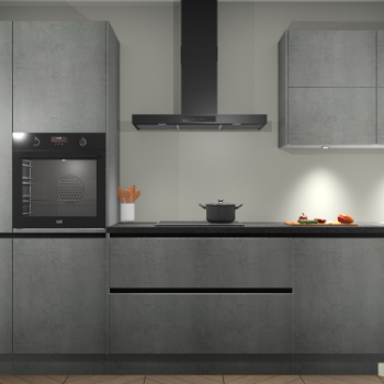 Beton Parelgrijs greeploze keuken Parijs 102008