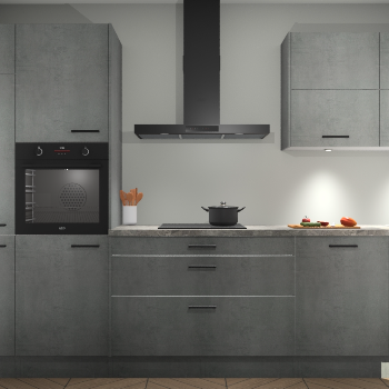 Beton Parelgrijs keuken Parijs 102022