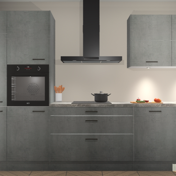 Beton Parelgrijs keuken Parijs 102023