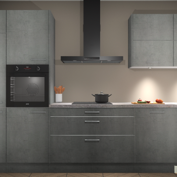 Beton Parelgrijs keuken Parijs 102025