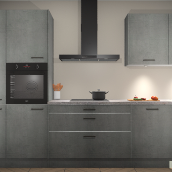 Beton Parelgrijs keuken Parijs 102029