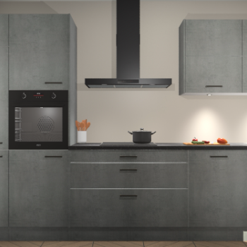 Beton Parelgrijs keuken Parijs 102041