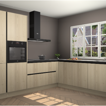 Vuren greeploze keuken Casablanca 102699