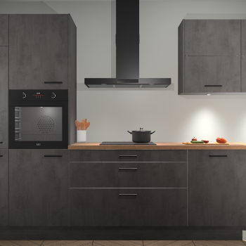 Beton Antraciet keuken Parijs 102052