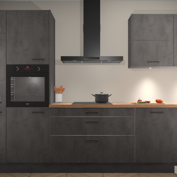 Beton Antraciet keuken Parijs 102054