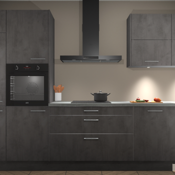 Beton Antraciet keuken Parijs 102074