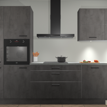 Beton Antraciet keuken Parijs 102077