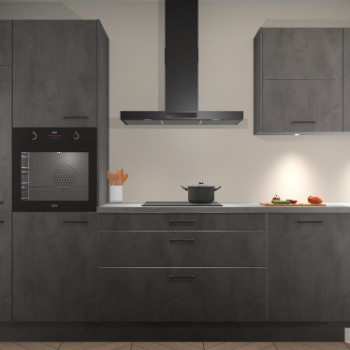 Beton Antraciet keuken Parijs 102078