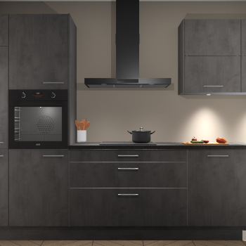 Beton Antraciet keuken Parijs 102093