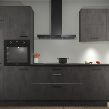 Beton Antraciet keuken Parijs 102097