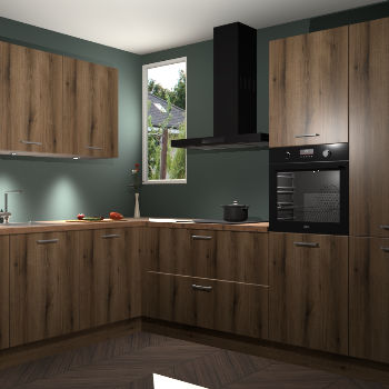 Goud Eiken keuken Buenos Aires 102562