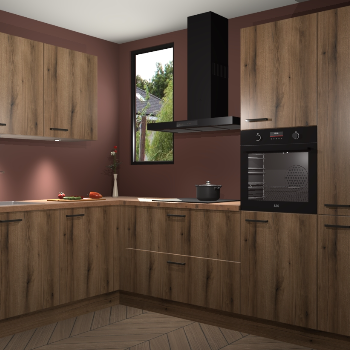 Goud Eiken keuken Buenos Aires 102565