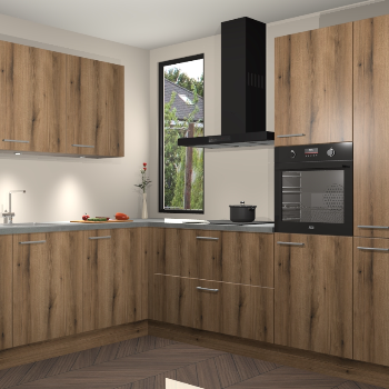 Goud Eiken keuken Buenos Aires 102814