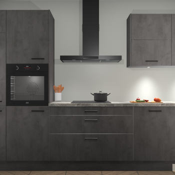 Beton Antraciet keuken Parijs 102128