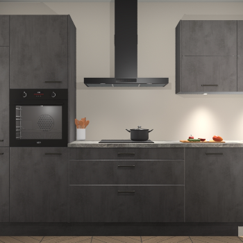 Beton Antraciet keuken Parijs 102129