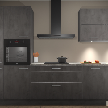 Beton Antraciet keuken Parijs 102125