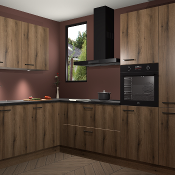 Goud Eiken keuken Buenos Aires 102825