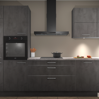 Beton Antraciet keuken Parijs 102142