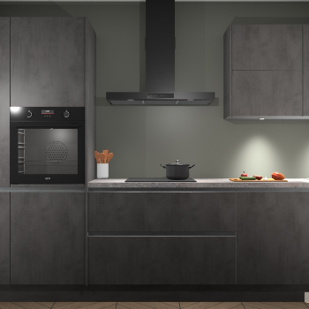 Beton Antraciet greeploze keuken Parijs 102144