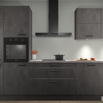 Beton Antraciet keuken Parijs 102145