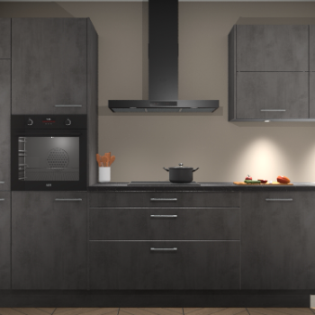 Beton Antraciet keuken Parijs 102155