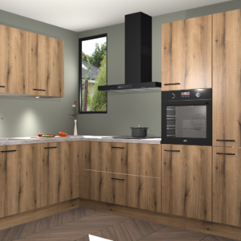 Goud Eiken keuken Buenos Aires 102838