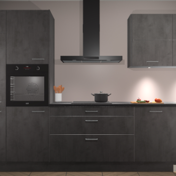 Beton Antraciet keuken Parijs 102156