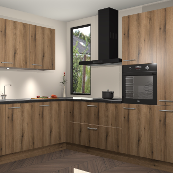 Goud Eiken keuken Buenos Aires 102928