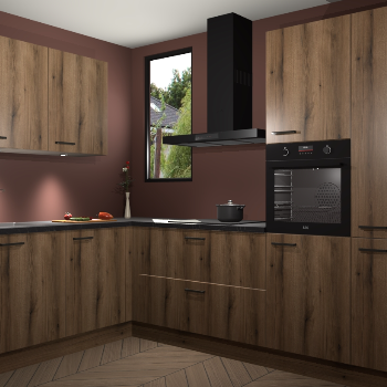 Goud Eiken keuken Buenos Aires 102932