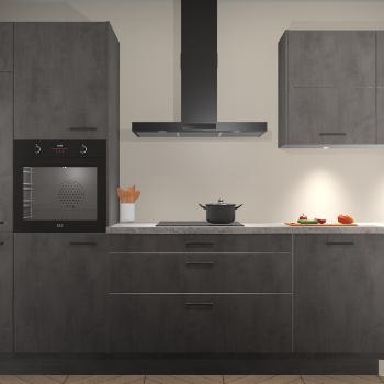 Beton Antraciet keuken Parijs 102146