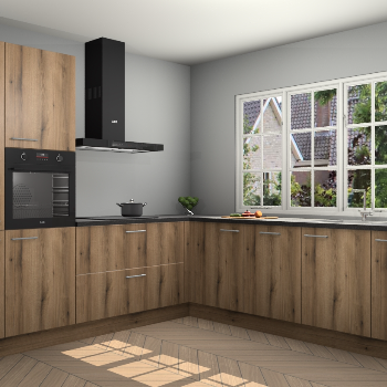 Goud Eiken keuken Casablanca 102860